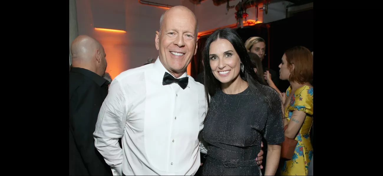 Demi Moore had to accept the reality of Bruce Willis' diagnosis of dementia and release her attachment to who he used to be.