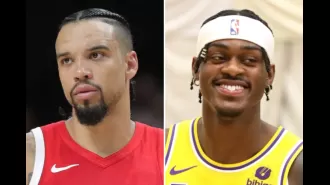 NBA player Dillon Brooks causes chaos in Lakers game: Jarred Vanderbilt gets ejected, LeBron James knocked down.