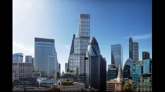 London's iconic skyline could soon feature a new 1,000ft tower that would compete with The Shard.