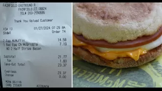 People are criticizing McDonald's for charging $7.29 for an Egg McMuffin, questioning the state of the world.