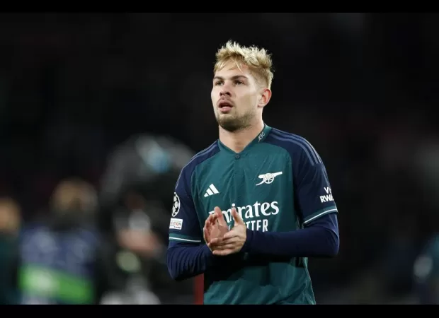 Arsenal manager Arteta discusses decision to give player Smith Rowe a rare starting opportunity against Nottingham Forest.