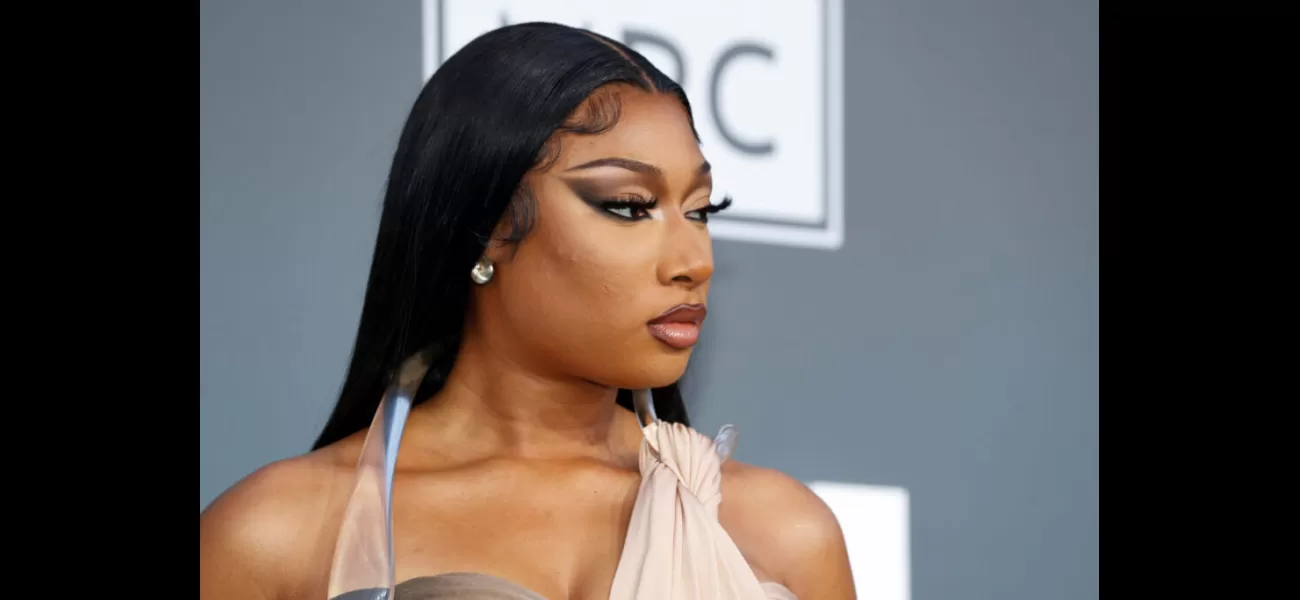 Security is increased at Megan Thee Stallion's mother's grave due to threats from Nicki Minaj's fans.