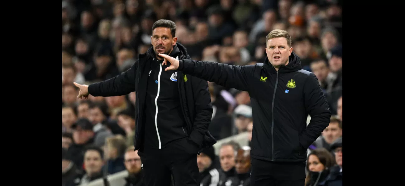 Newcastle's Jason Tindall takes a shot at Unai Emery for not shaking hands.