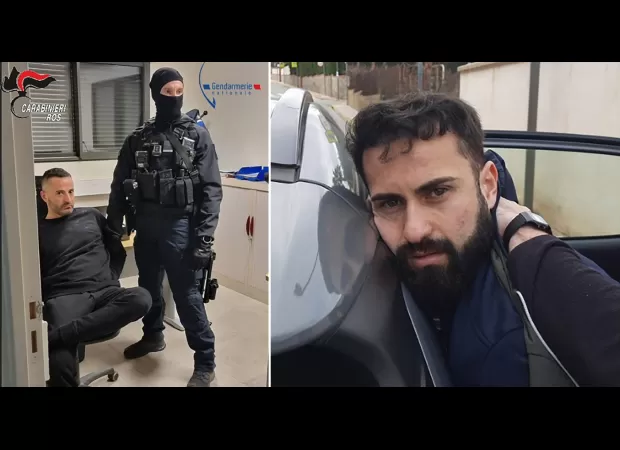 Mob boss who fled jail with bed sheets caught after 1-year pursuit.