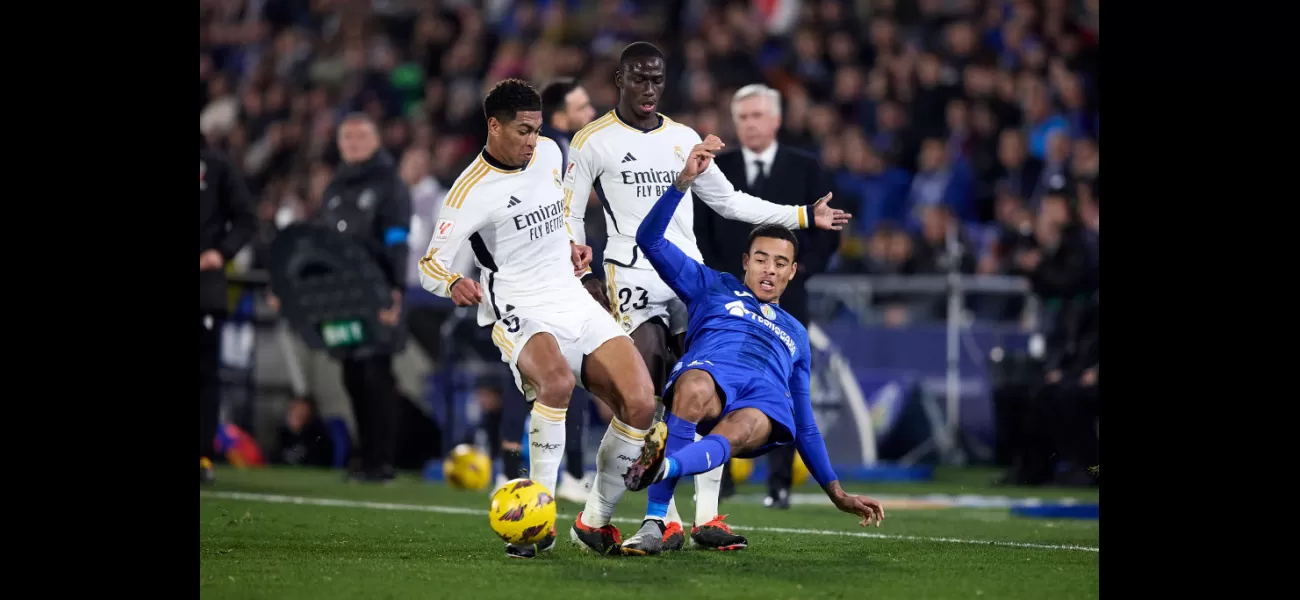 The manager of Getafe supports Mason Greenwood following claims that Jude Bellingham made a derogatory comment towards him.