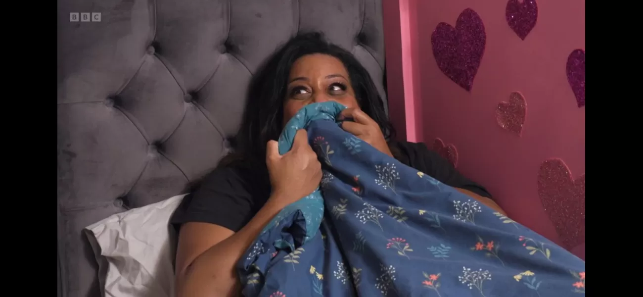 Alison Hammond is overjoyed as she snuggles up in bed with her dream celebrity crush.