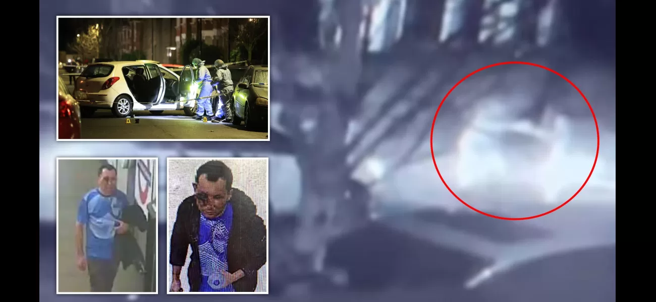 A brave bystander suffered severe injuries after confronting a man who threw corrosive liquid on young girls.