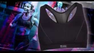 Protective sports bras prevent interference during exercise.