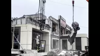 Ukraine's attack on a bakery results in 20 deaths, according to Russia.