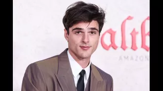 Actor Jacob Elordi involved in a dispute outside a hotel in Saltburn.