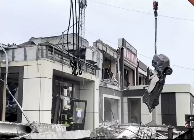 Ukraine's attack on a bakery results in 20 deaths, according to Russia.