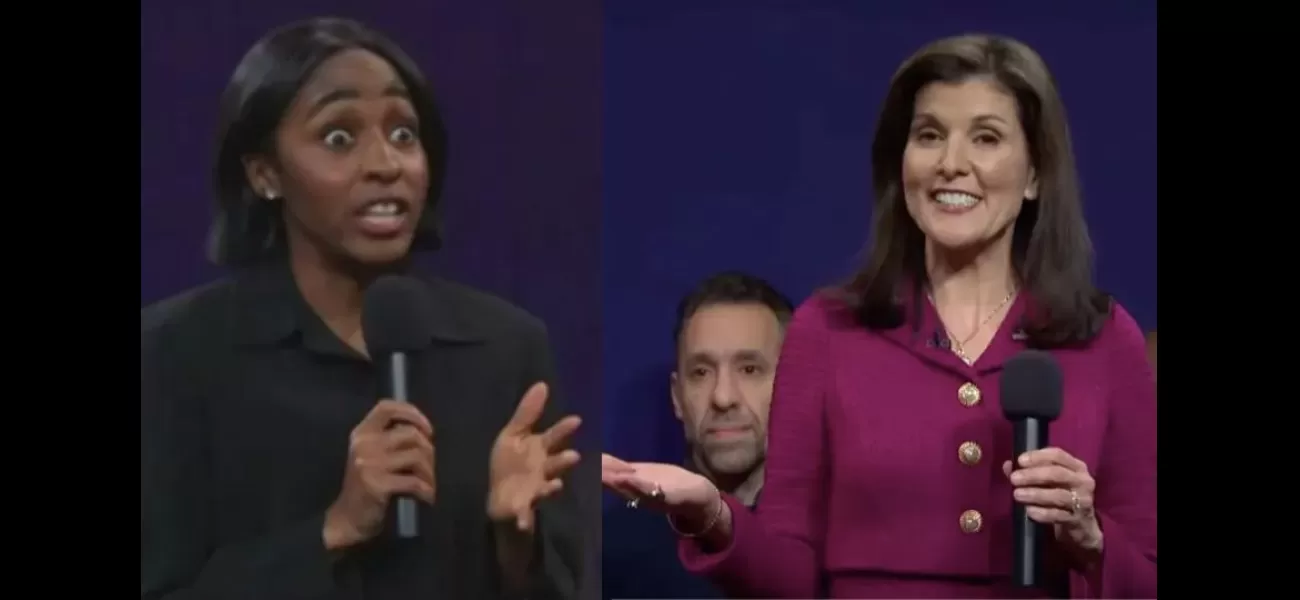Nikki Haley joins in on SNL joke, but some are curious.
