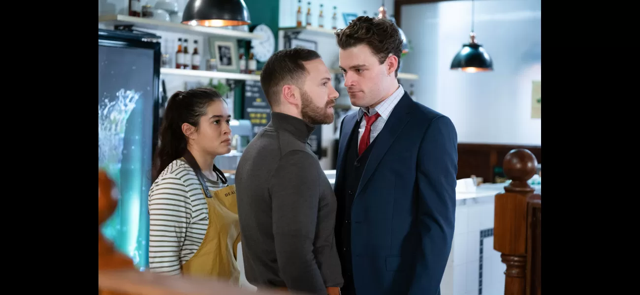 Johnny Carter is back on EastEnders and he's ready to unleash his anger on Dean Wicks in a violent showdown.