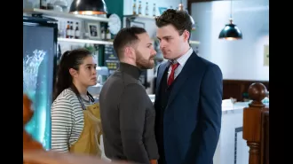 Johnny Carter is back on EastEnders and he's ready to unleash his anger on Dean Wicks in a violent showdown.