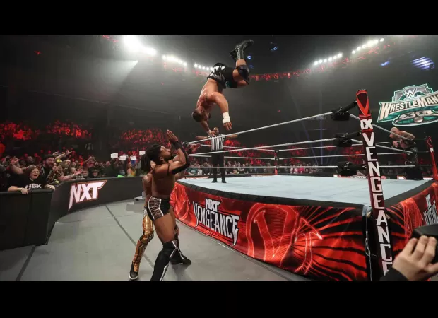 A WWE wrestler almost had their head cut off during a failed move.