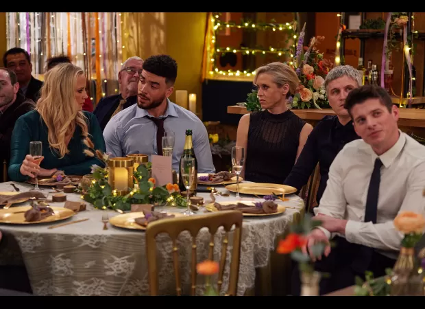 Upcoming drama on Emmerdale as Ruby seeks revenge by publicly revealing the affair between Caleb and Tracy.