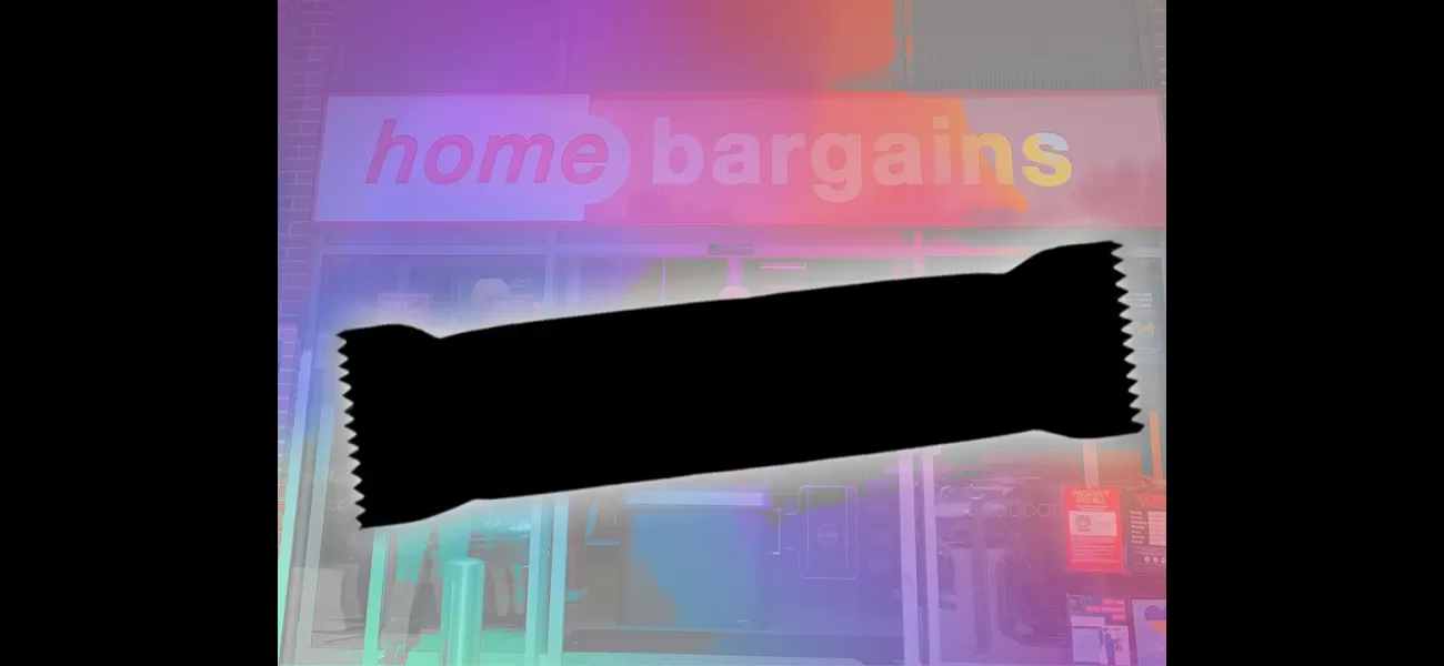 Home Bargains has a limited stock of a hard-to-find chocolate that is no longer being produced.
