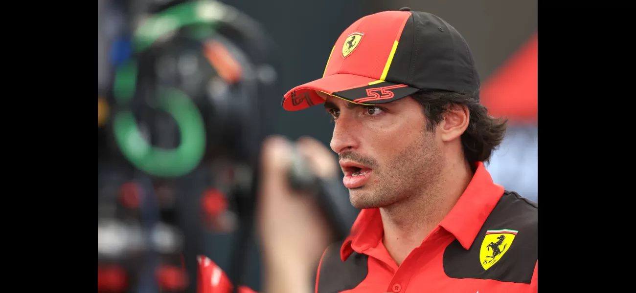 Carlos Sainz, a Ferrari driver, speaks out about being replaced by Lewis Hamilton.