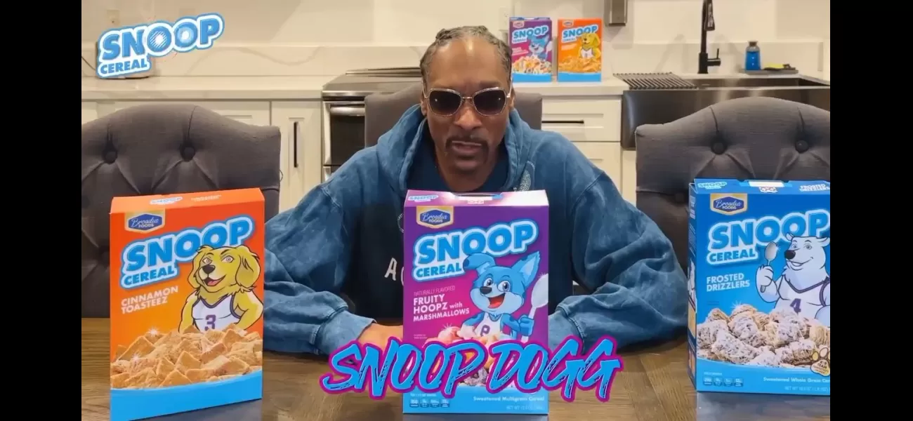 Rapper Snoop Dogg files lawsuit against American supermarket for allegedly plotting to ruin his cereal brand.