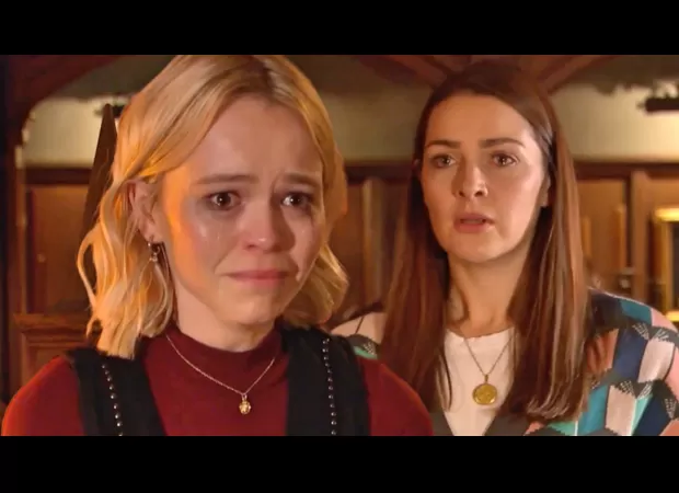 Hollyoaks actress Anna Passey responds to shocking reveal of Dilly Harcourt's real identity.