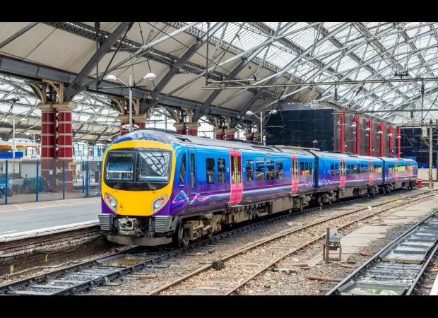 Someone passed away on a train due to a medical issue.