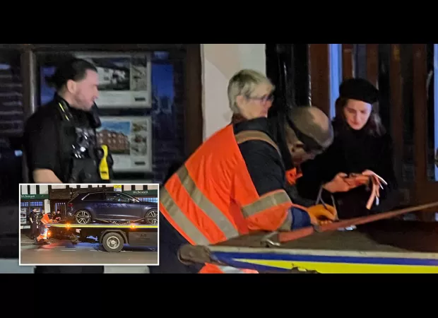 Emma Watson, known for her role in Harry Potter, was caught parking illegally and had her £30,000 Audi towed by police.