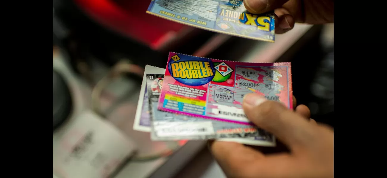 A Clearwater man was arrested for allegedly using a company credit card to purchase $31K worth of lottery tickets.