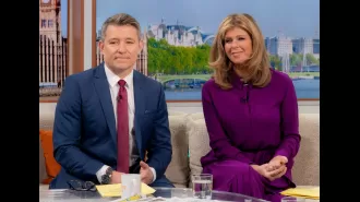 Kate Garraway defends herself against hateful criticism from online bullies for finding humor in her return to GMB.