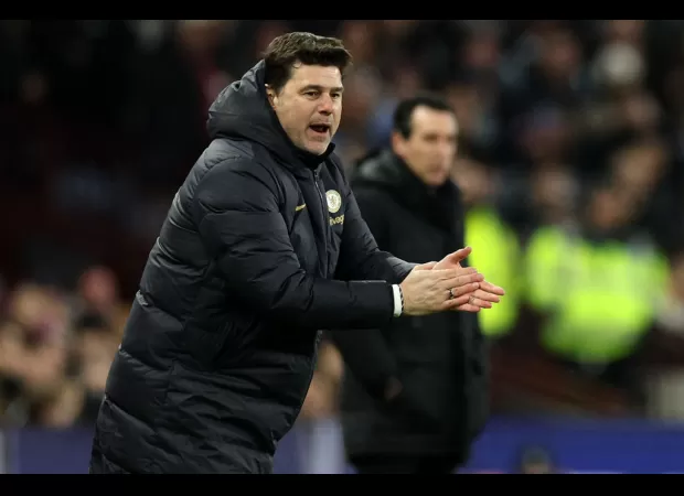 Pochettino urges Chelsea supporters to forget about their team's loss and focus on the future in passionate post-game talk.