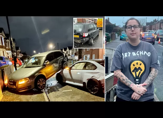 Student has lost three cars after speeders crashed into them twice each year.