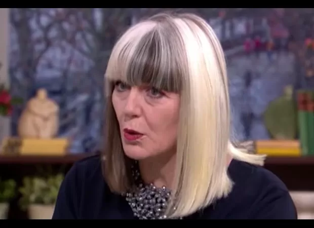 TV celebrity was terrified when she encountered a ghostly figure that appeared as a pair of legs chasing her.