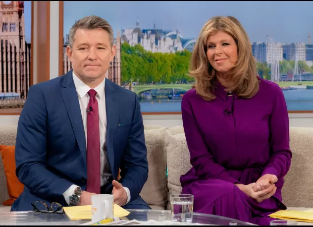 Kate Garraway defends herself against hateful criticism from online bullies for finding humor in her return to GMB.