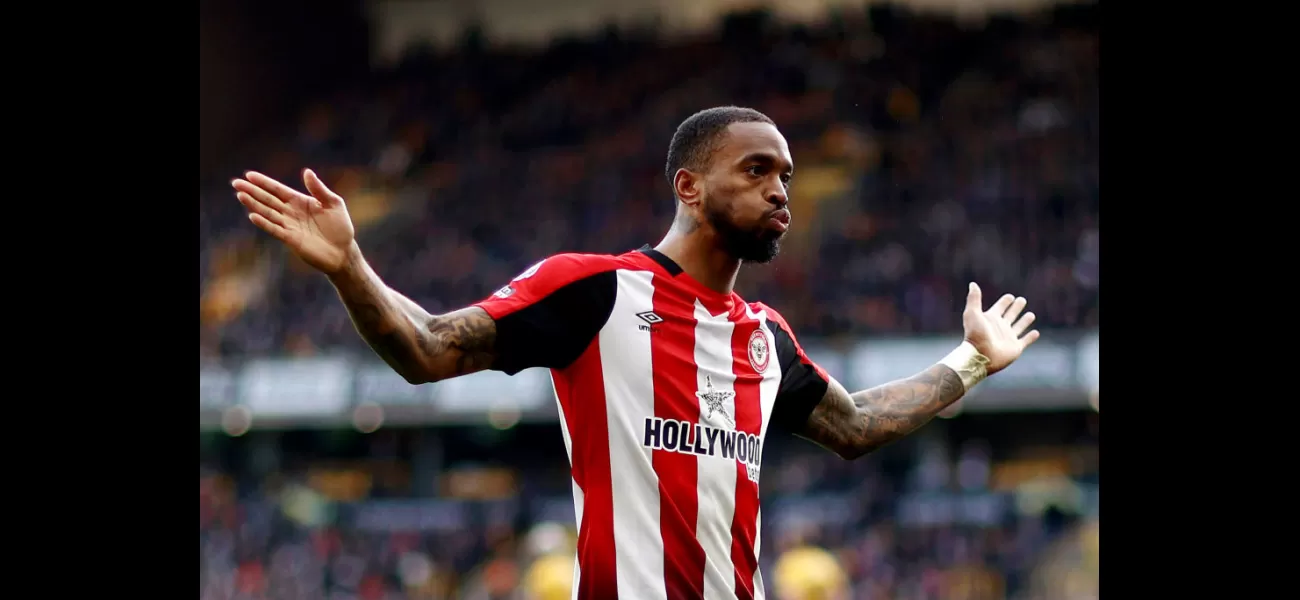 Brentford's coach predicts Toney's sale, but the player himself responds to the speculation.