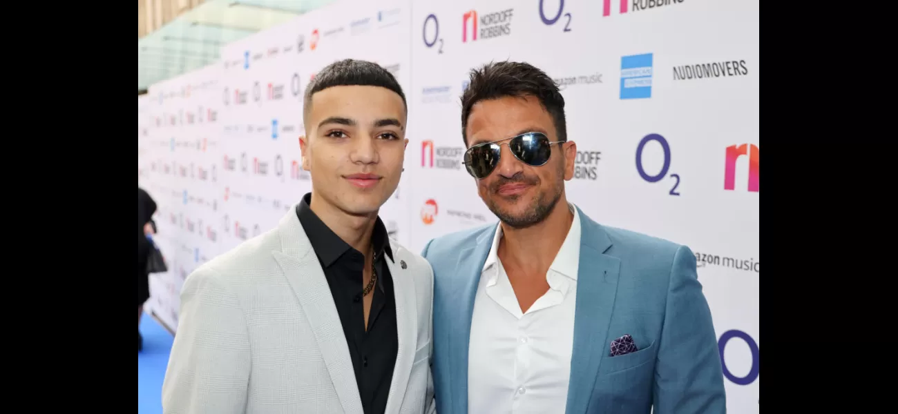 Peter Andre explains why his 18-year-old son, Junior, is not happy with his parenting.