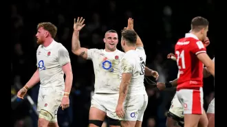 Borthwick and Gatland respond to England's comeback victory against Wales in Six Nations match.
