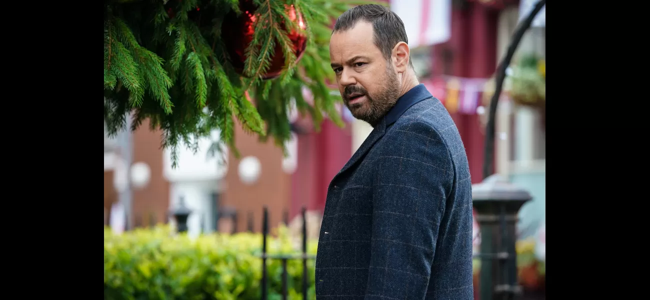 Danny Dyer, known for his role in EastEnders, has been seen filming for upcoming important scenes.
