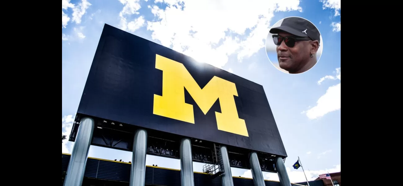 MJ's investment leads Michigan to football success on a national level.