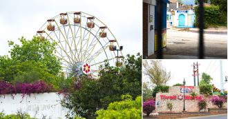 An enormous abandoned amusement park, preserved in its past state, is preparing to open once again.