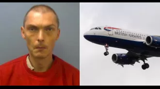 Man sneaks onto plane to NYC without proper documents by following other travelers closely.