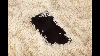 Don't use rice to save your wet phone anymore.