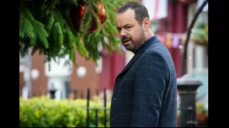 Danny Dyer, known for his role in EastEnders, has been seen filming for upcoming important scenes.
