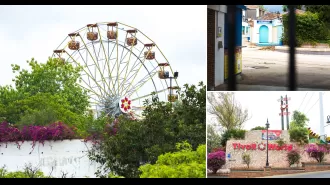 An enormous abandoned amusement park, preserved in its past state, is preparing to open once again.