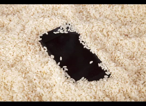 Don't use rice to save your wet phone anymore.