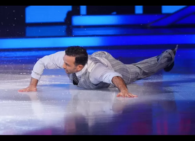 Fans of Dancing On Ice are angry about perceived bias towards contestant Ryan Thomas after he falls twice on the ice.