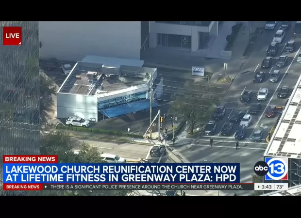 Police are responding to a suspected shooting at a church led by well-known pastor Joel Osteen.