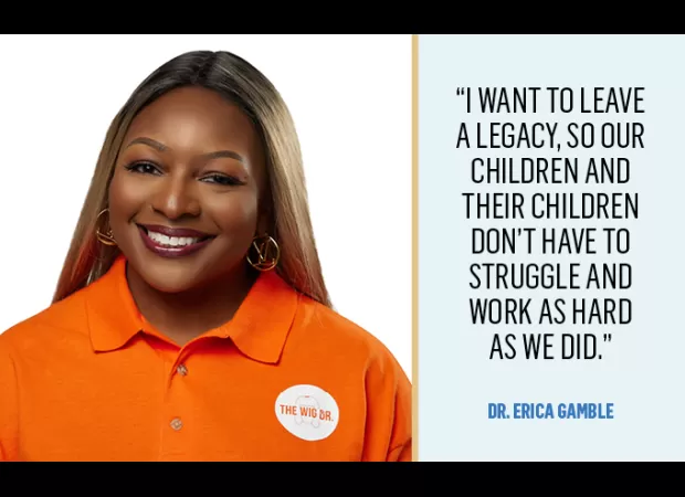 The Wig Doctor uses wealth growth to help those who have survived cancer.