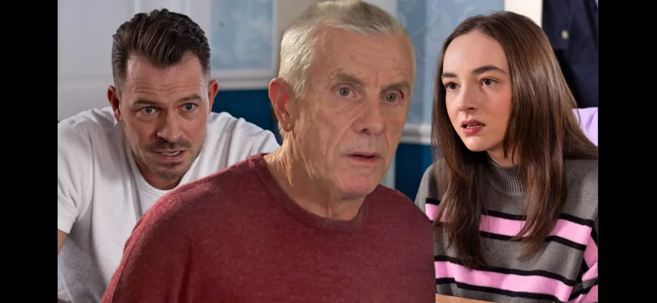Jack Osborne from Hollyoaks is devastated when his teenage granddaughter Frankie accuses him of something shocking.
