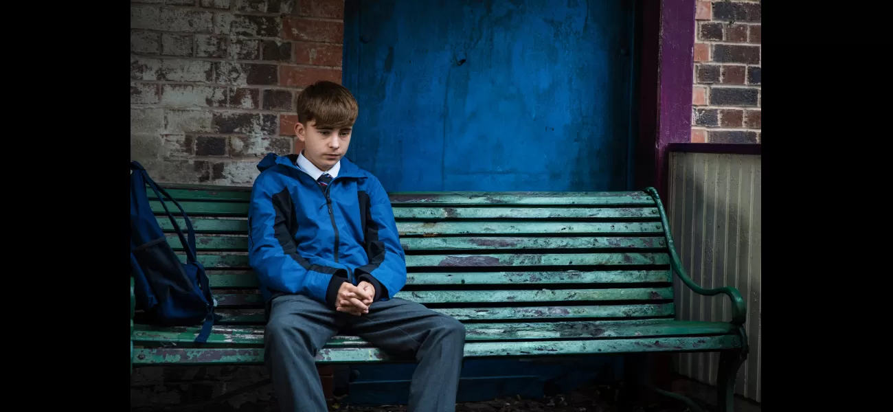 A young character in Coronation Street will have a heartbreaking suicide storyline, saying goodbye to loved ones.