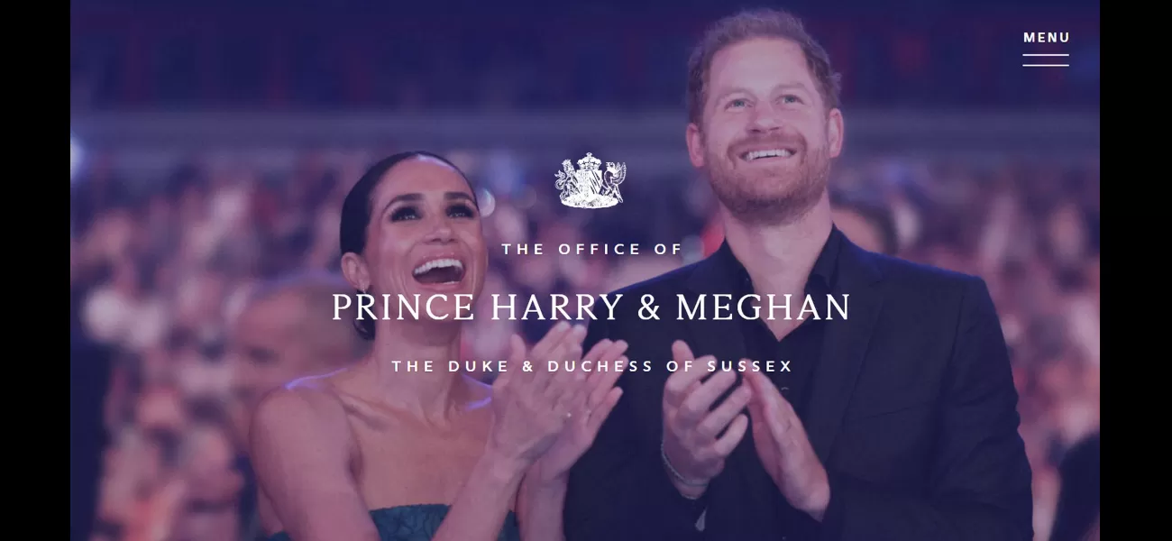 Harry and Meghan have regained their Royal titles through their recently launched website Sussex.com.