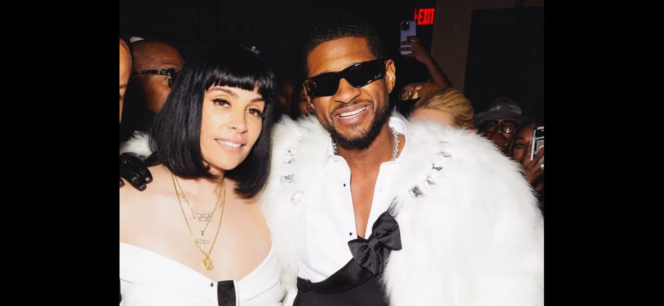 Usher ties the knot in Vegas after an amazing Super Bowl show.